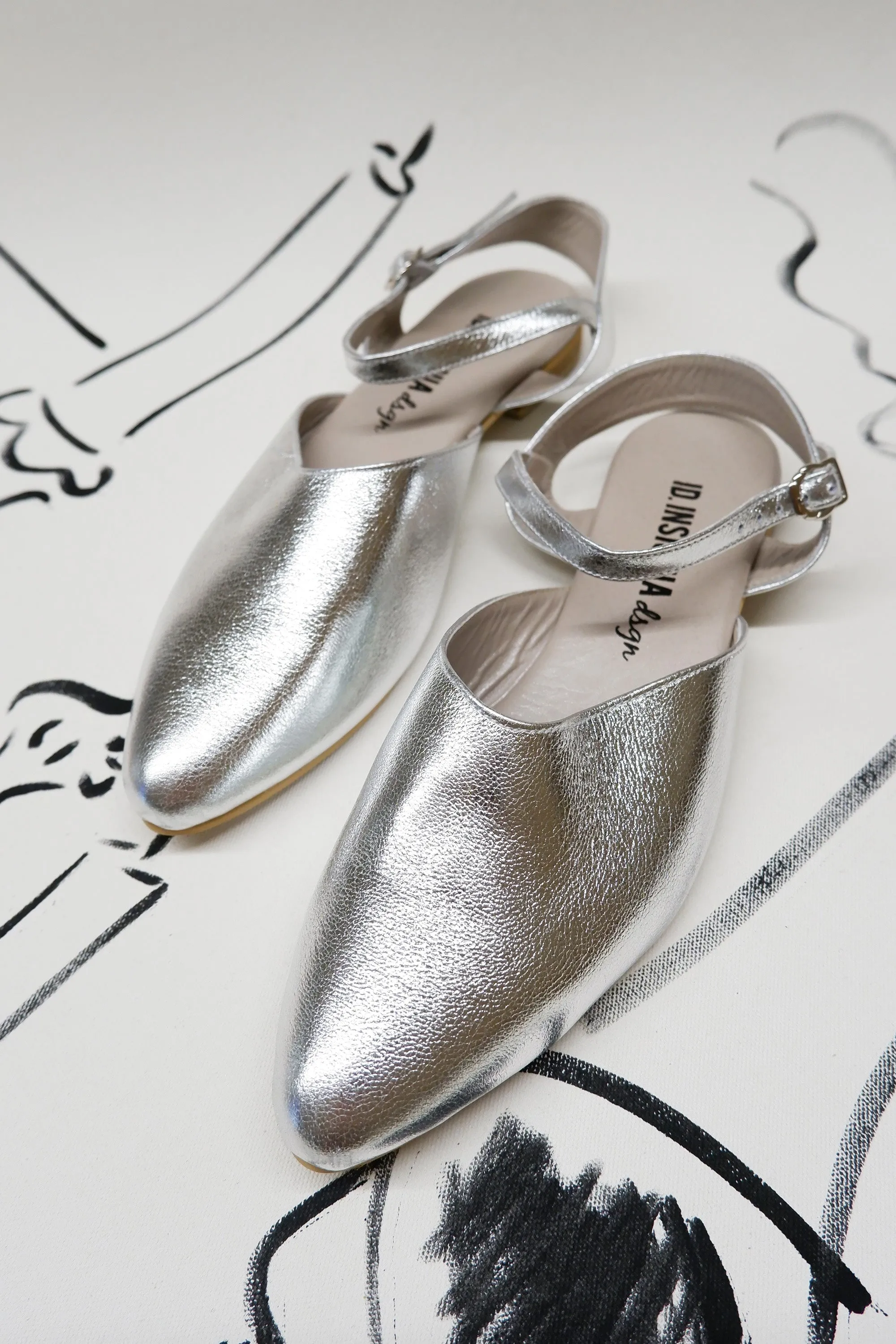 Delphi Mules - Plateado